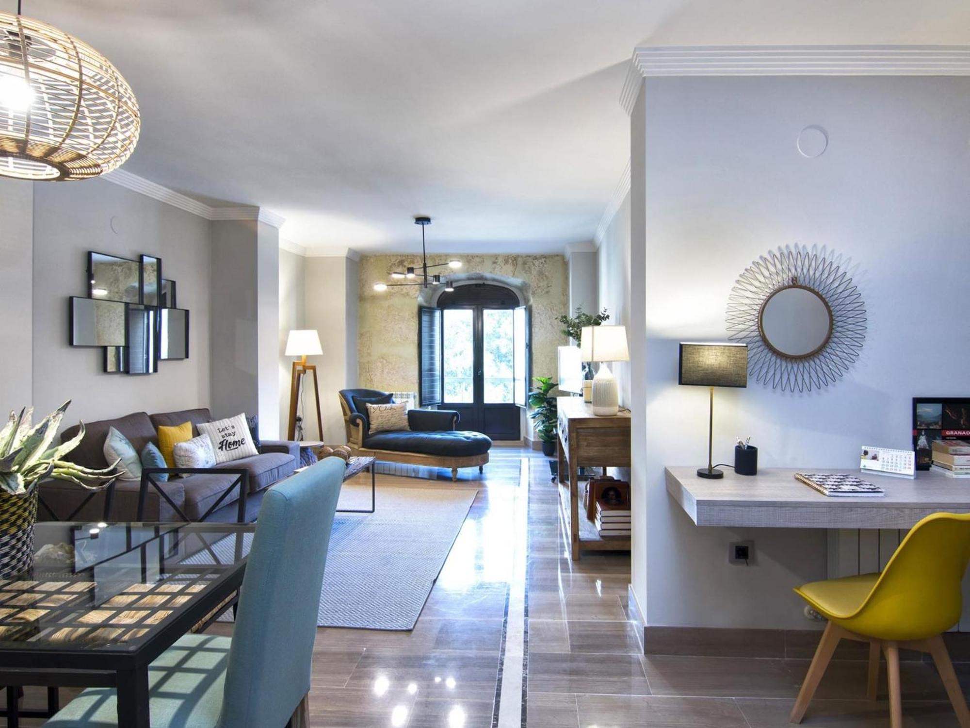 Elegant Town Hall Apartment With Views Granada Exterior foto