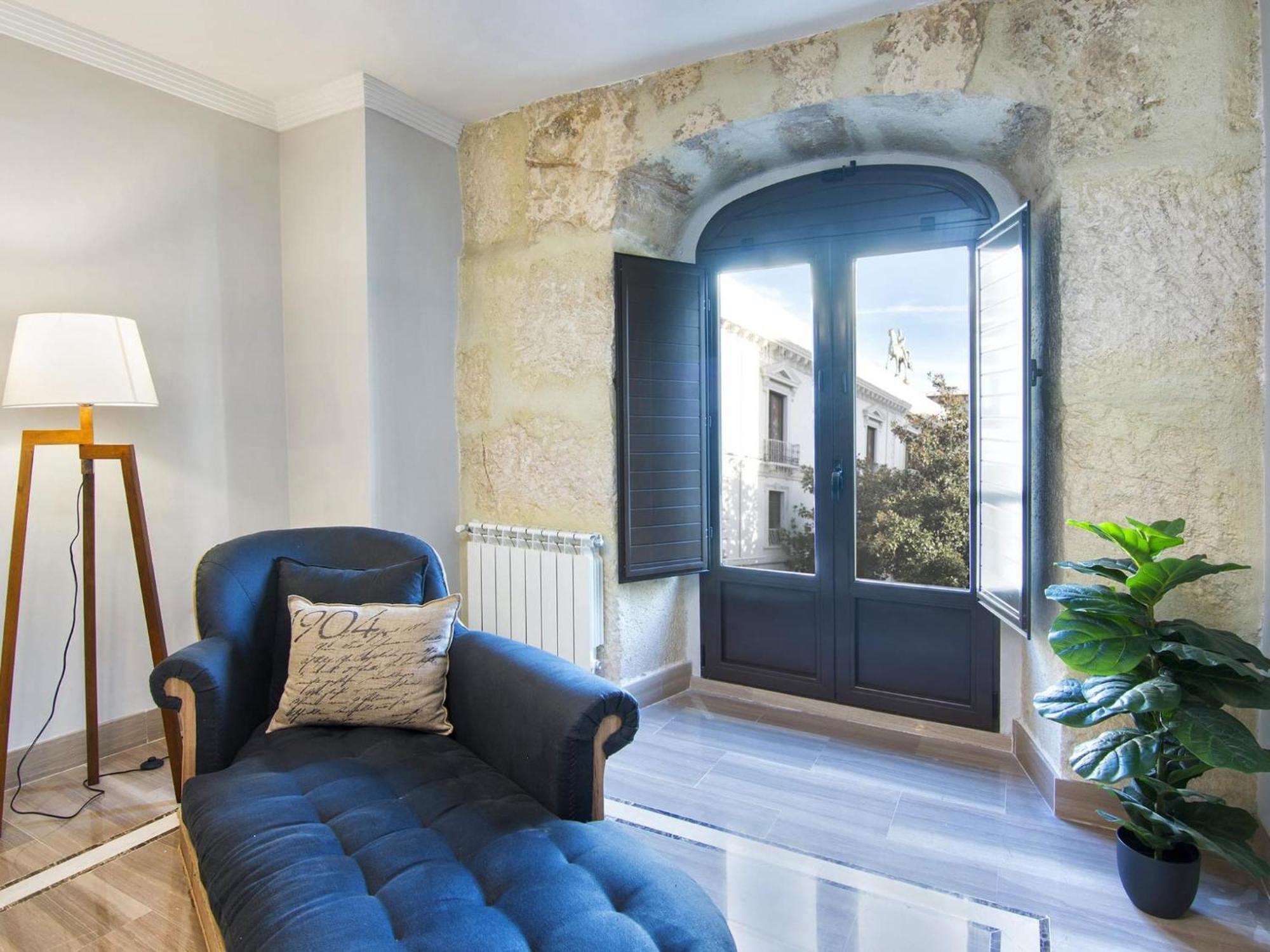 Elegant Town Hall Apartment With Views Granada Exterior foto